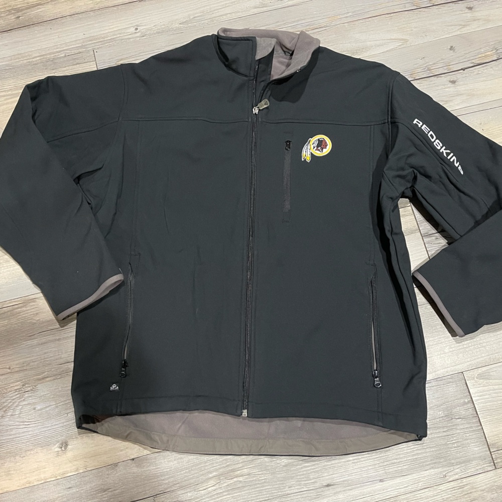 RedSkins Black  Men's fleece lined Jacket
